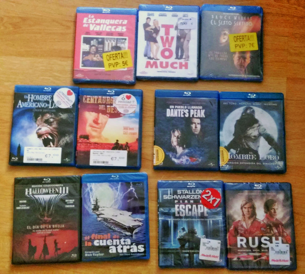 Compras de las últimas semanas CEX+MM+Amazon+Carrefour