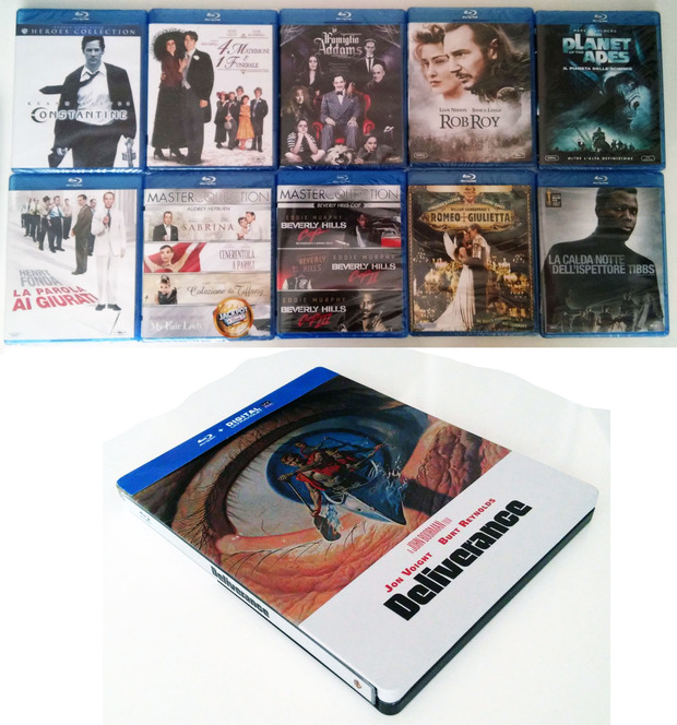 Nuevas pelis de Amazon Italia + Defensa Steelbook francia