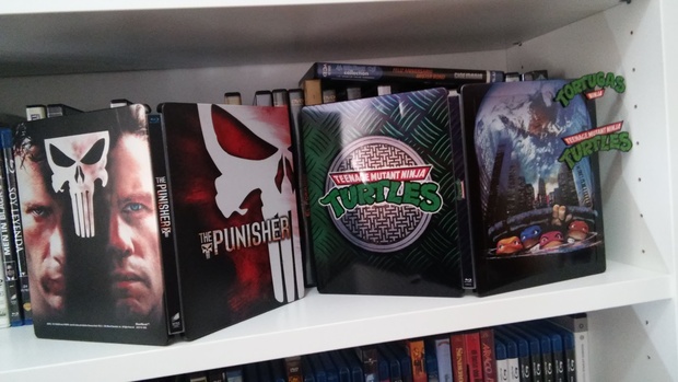 Compra Ebay: Steelbook Punisher y Tortugas Ninja (años 90)