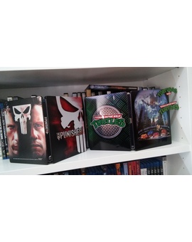 Compra Ebay: Steelbook Punisher y Tortugas Ninja (años 90)