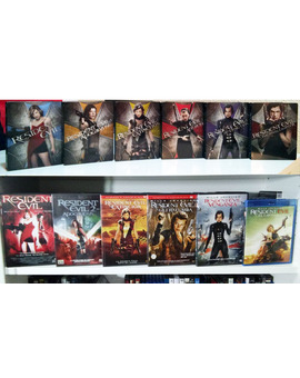 Tercer Pedido de la semana STEEL Amazon Italia Saga Resident Evil