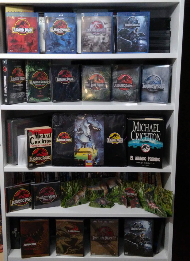 3ªParte de las compras de Enero (saga Jurassic Park Steelbook)