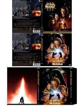 La Venganza de los Sith - caratulas y slipcover amaray