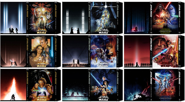 Star Wars - Slipcover para los STEELBOOK 