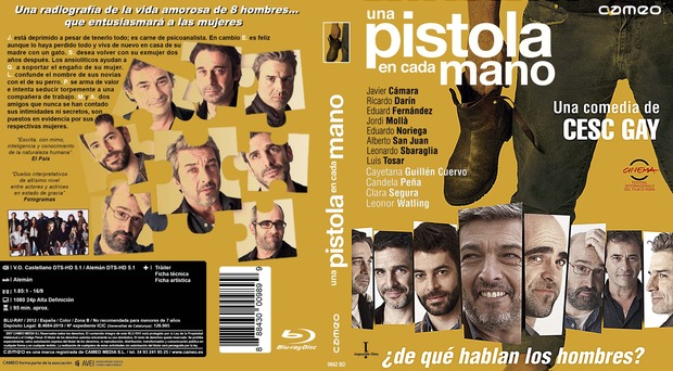 Una Pistola en cada mano - caratula castellano