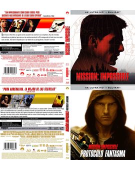 Caratulas 4kUHD - Mision Imposible 1 & 4 