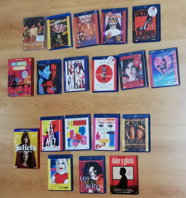 Completando colección Pedro Almodovar