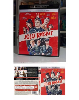 Jojo Rabbit 4k Alemán y su caratula en castellano