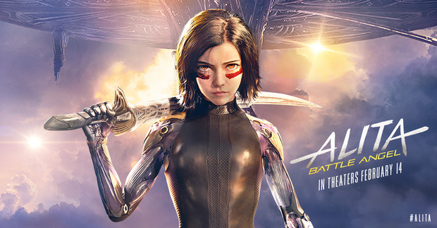 Ayer vi Alita Angel de Combate en 3D. Impresiones