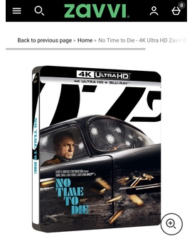 Para los mas impacientes!!! Reservas abiertas 4k steelbook