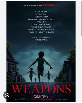 Alguien ha visto Weapons ya????