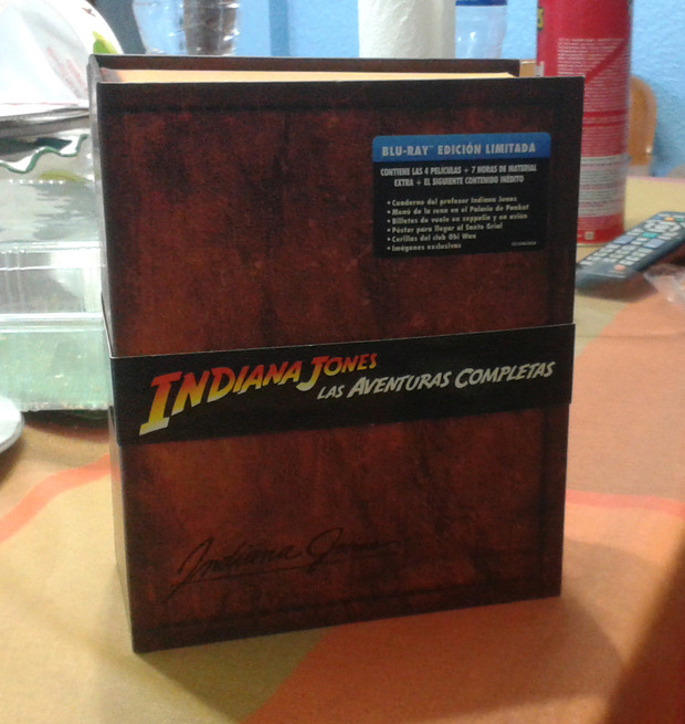 El BD de Indiana Jones llega a mi casa...por la puerta grande.