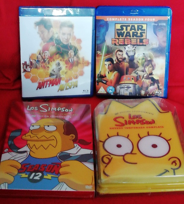Este es mi pedido completo de Amazon (ES y UK)