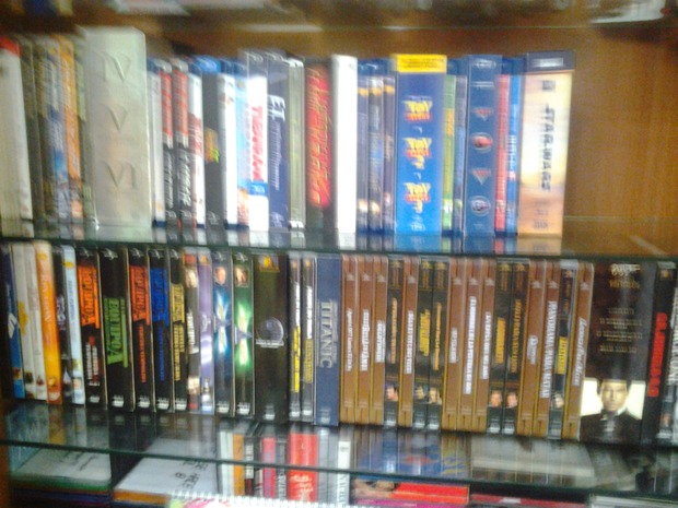 Mi colección de Blu-Rays y DVDs