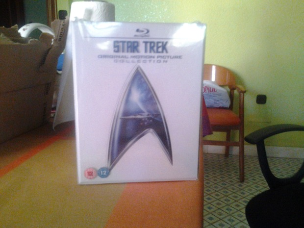 De Amazon.es me llega...Star Trek - The Original Motion [Reino Unido] [Blu-ray] 