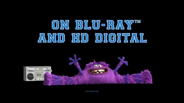 Trailer del Blu-ray de Monstruos University