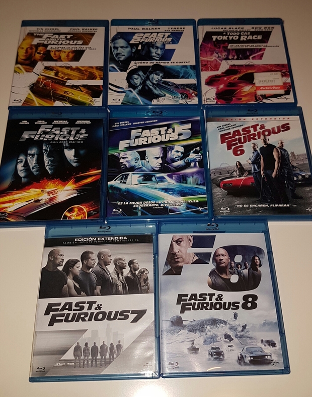 coleccion fast furious (a todo gas)