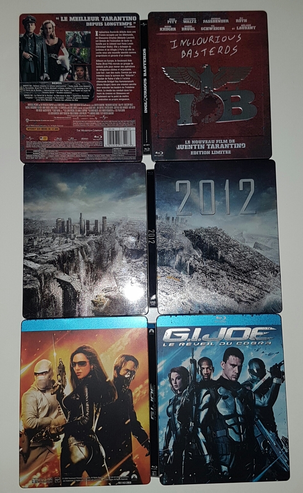 Triunfazo en steelbooks