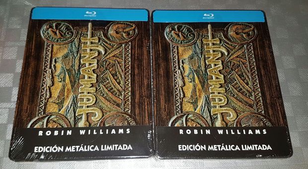 jumanji steelbook x2 ....y 2x1