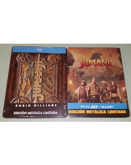 jumanji 1 + jumanji 2 steelbook