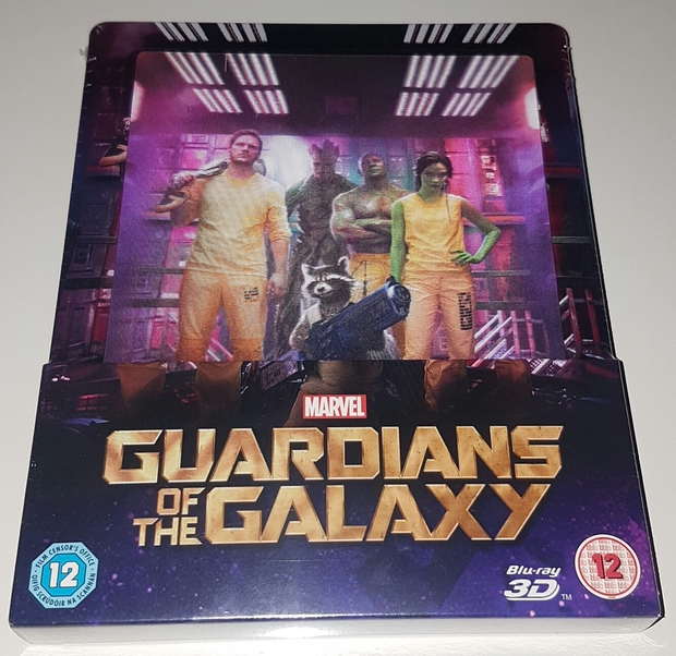 video de steelbook guardianes de la galaxia (zavvi)