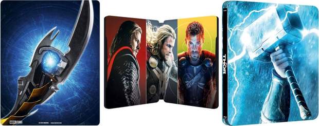 steelbook trilogia thor
