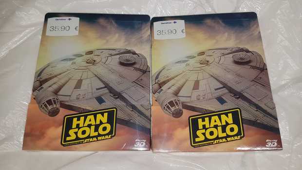 han solo steelbook x2