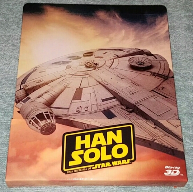unboxing steelbook han solo