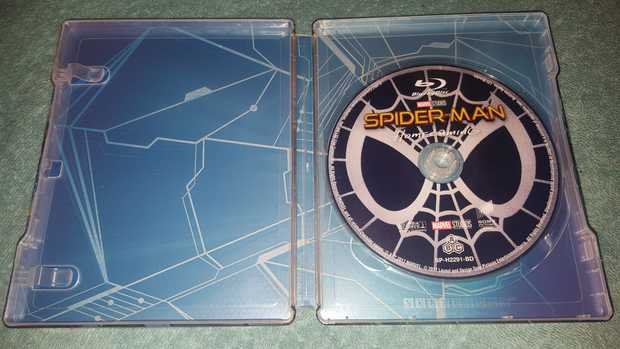 interior steelbook spiderman reedicion