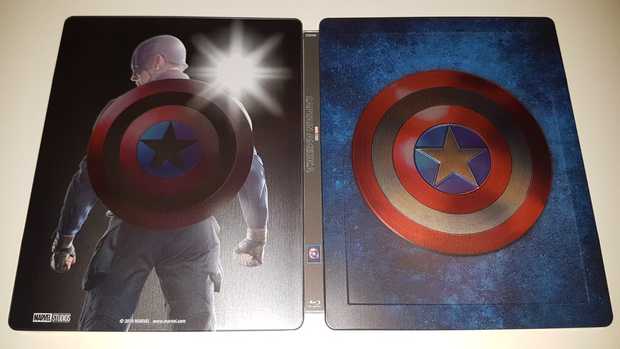 Trilogia capitan america steelbook