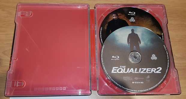 the equalizer 2 steelbook decepcion del interior