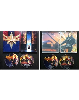 Unboxing capitana marvel steelbook 4k (best buy)