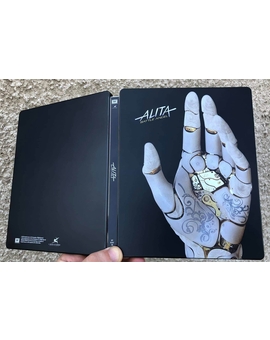  steelbook ALITA portada y contraportada