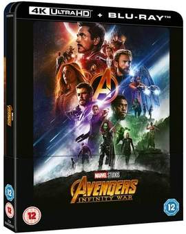 Steelbook infinity war 4K zavvi