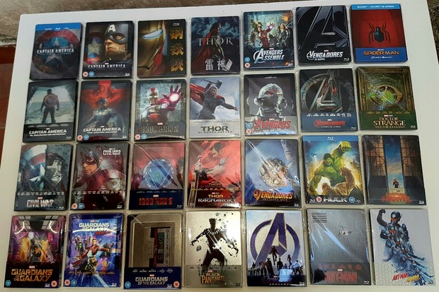 VENGADORES reunios (steelbook)