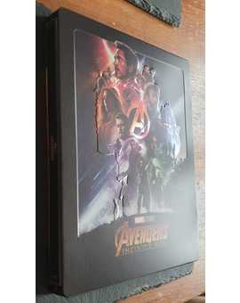 portada steelbook infinity war zavvi (relieves)
