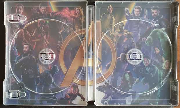 interior steelbook infinity war zavvi