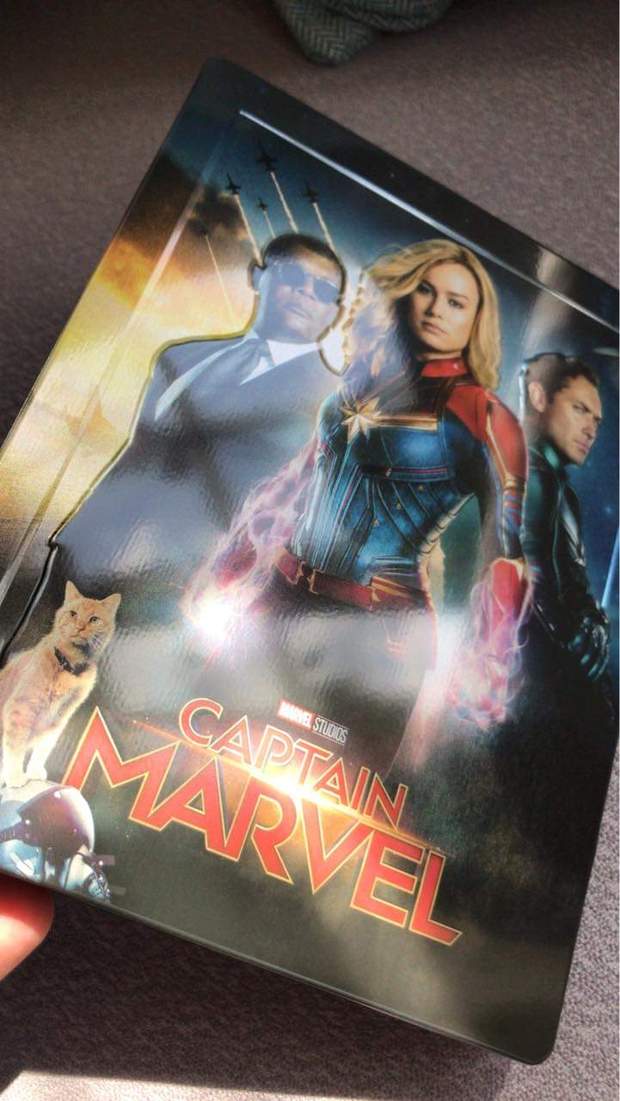 Capitana marvel steelbook zavvi lenti