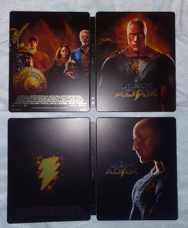 Black Adam Steelbook Frances y Español