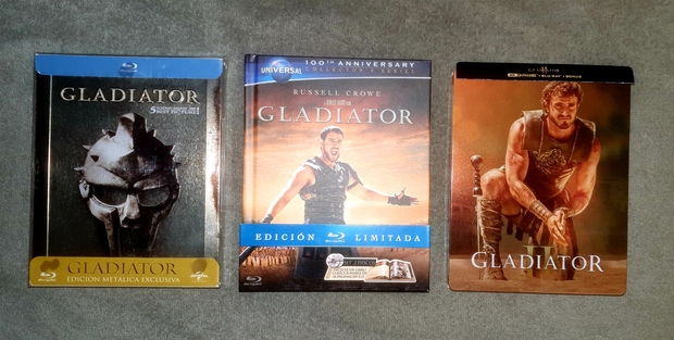Colección gladiator