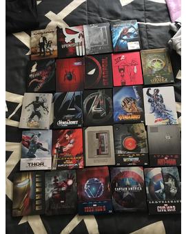 coleccion marvel en steelbook!! A QUE MOLA