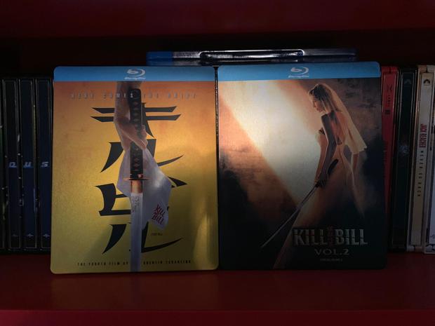 nueva adquisicion kill bill vol 1 y vol 2 steelbook