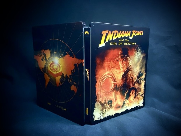 Indiana Jones and the Dial of destiny Custom Steelbook by @mastersofsteel (Instagram)