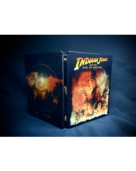 Indiana Jones and the Dial of destiny Custom Steelbook by @mastersofsteel (Instagram)