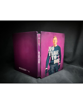 007 No Time To Die custom steelbook by @mastersofsteel (Instagram)