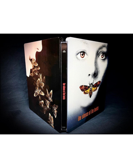 Silence of the Lambs custom steelbook by @mastersofsteel (Instagram)