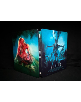 Aliens Custom steelbook by @mastersofsteel en Instagram 