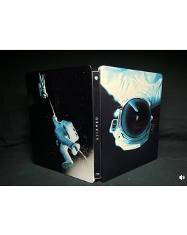 Gravity Custom Steelbook by @mastersofsteel en Instagram