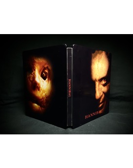 HANNIBAL custom steelbook by @mastersofsteel en Instagram