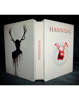 Hannibal The Complete Series Custom Steelbook by @mastersofsteel en Instagram